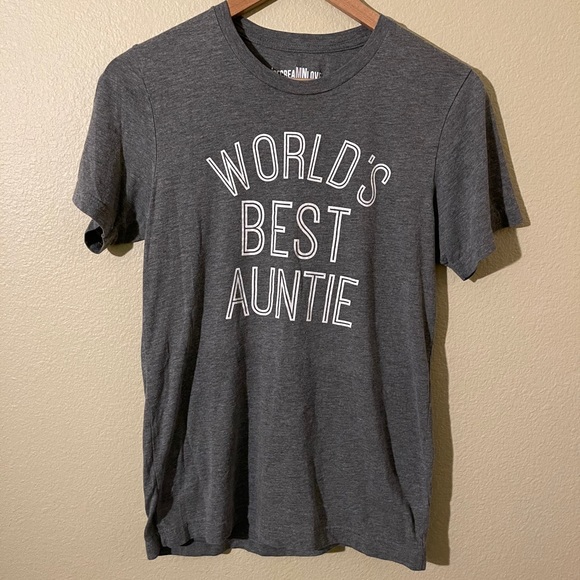 🧡 “Worlds best auntie” Tee - Picture 1 of 2